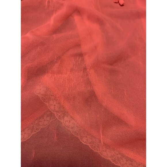 Victoria's Secret Baby Doll Lace Sheer Slip Top Size M - Picture 7 of 8